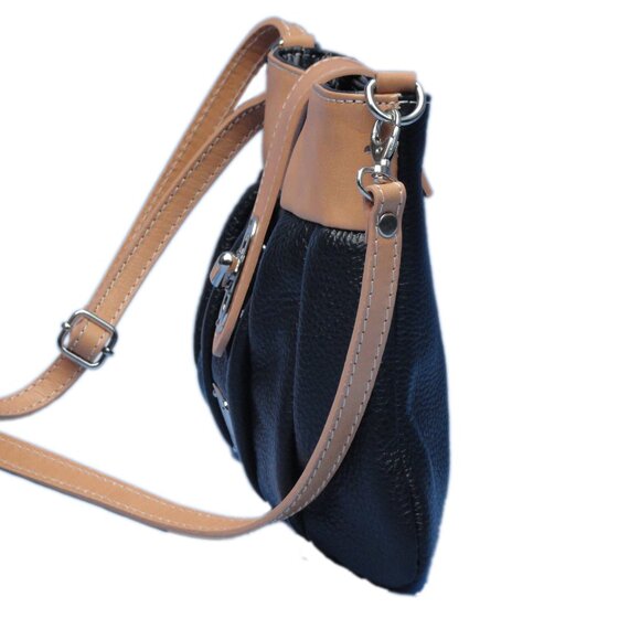 I Medici Italian Leather Mini Shoulder Bag - Picture 3 of 3